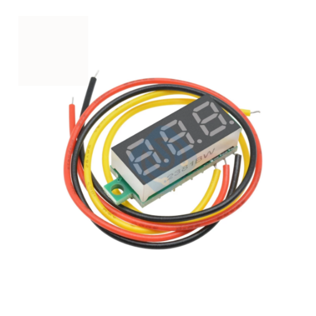 Voltimetro Led Digital Dc 3-30v 3 Digitos