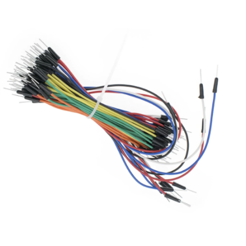 Juego de cables para protoboard 65 unidades