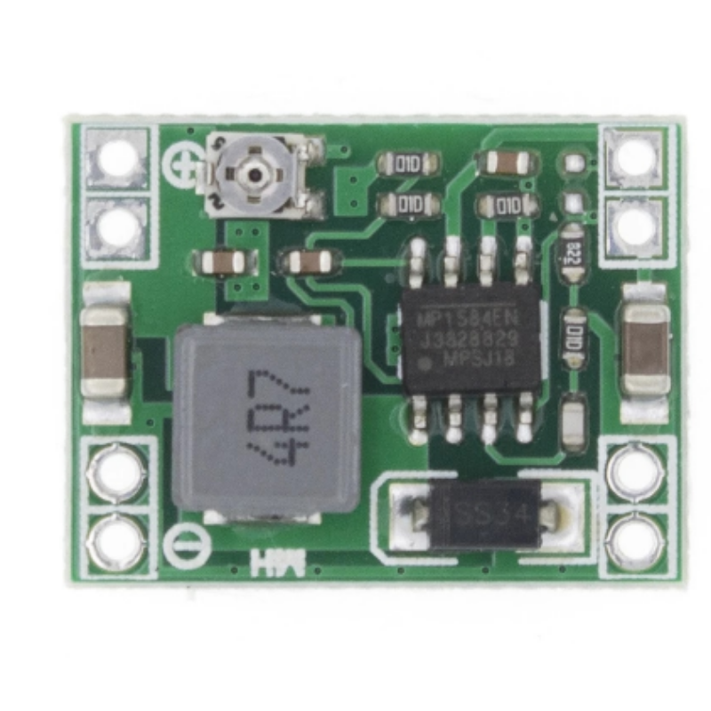 Módulo reductor de Potencia ajustable DC-DC MP1584EN 3A, 24V, 12V, 9V, 5V, 3V