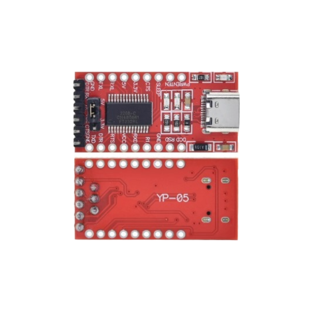 Conversor FT232RL FT232 USB a TTL, 5V, 3,3 V, adaptador Serie USB a 232