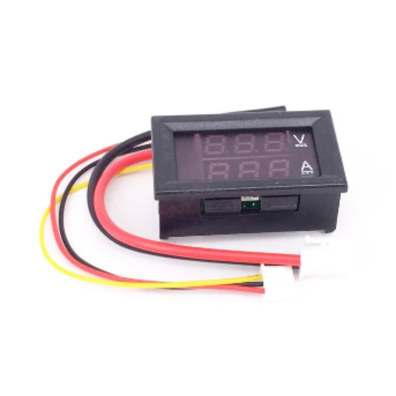 Voltimetro Amperimetro Digital Dc 0-100V 100A con Shunt 100A 75mV