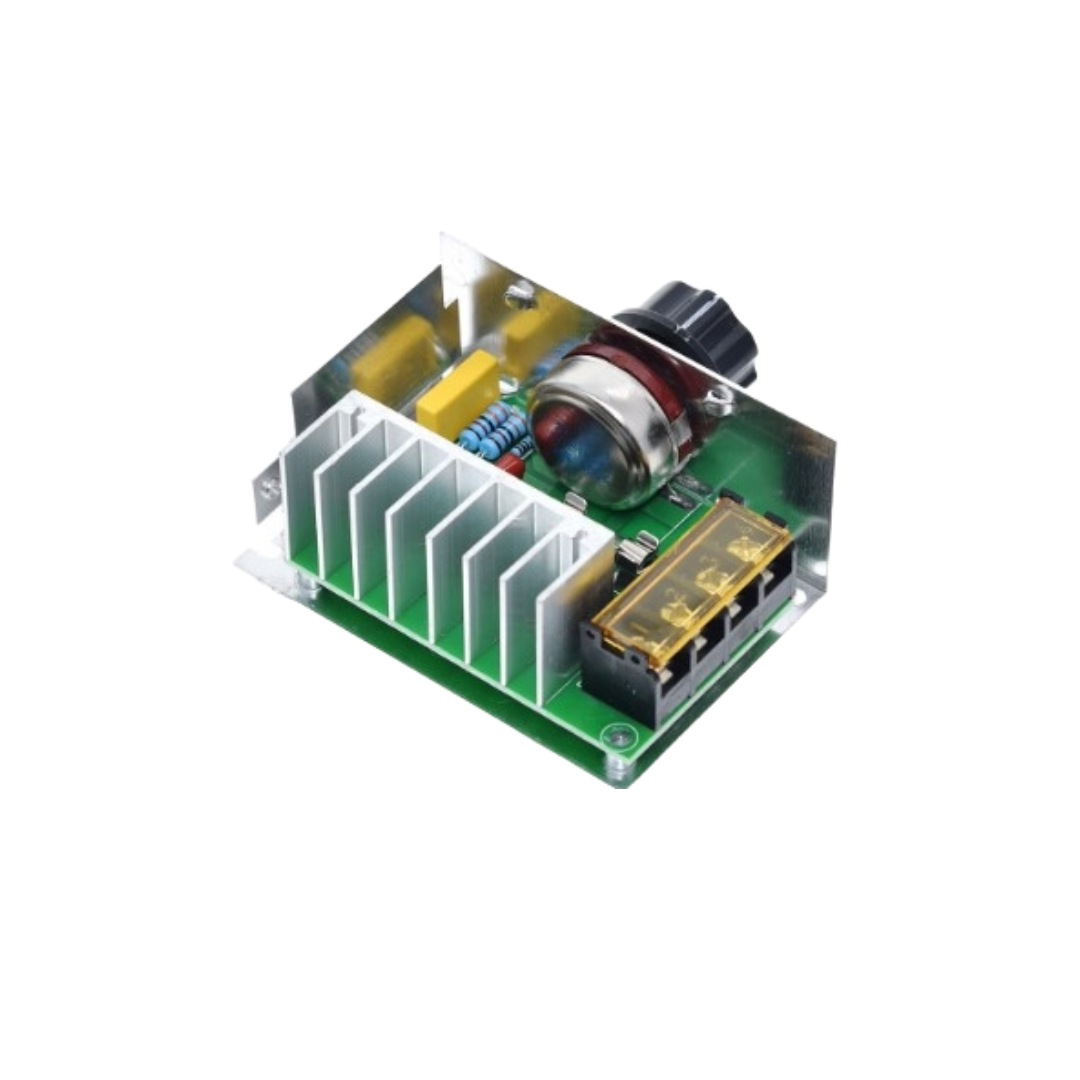 Dimmer 10-220v Ac 4000w Regulador Controladora