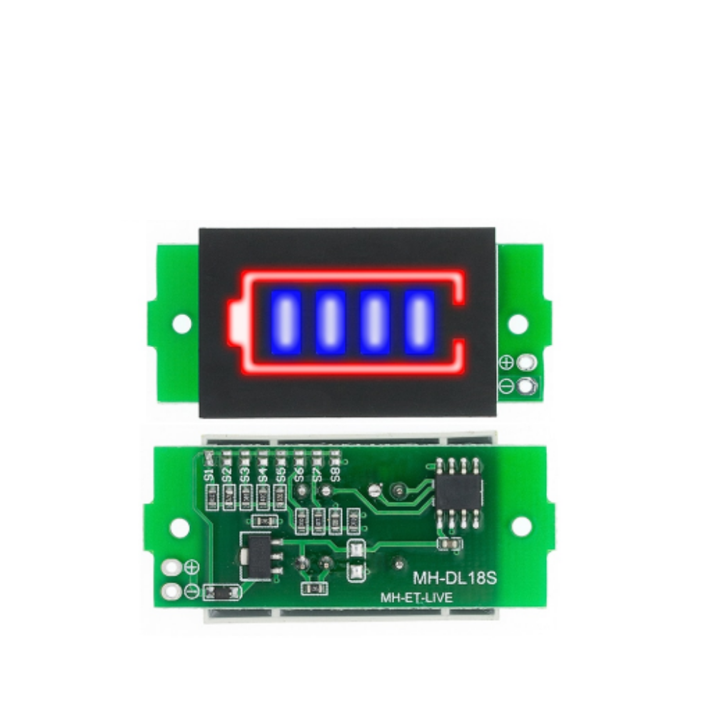 Modulo Indicador Carga Baterías Litio 1s-8s 18650 Voltimetro