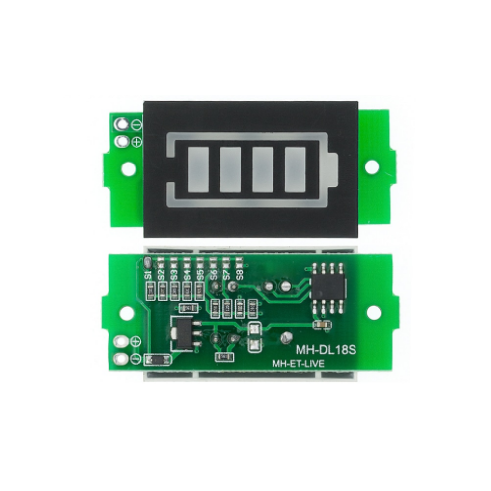 Modulo Indicador Carga Baterías Litio 1s-8s 18650 Voltimetro