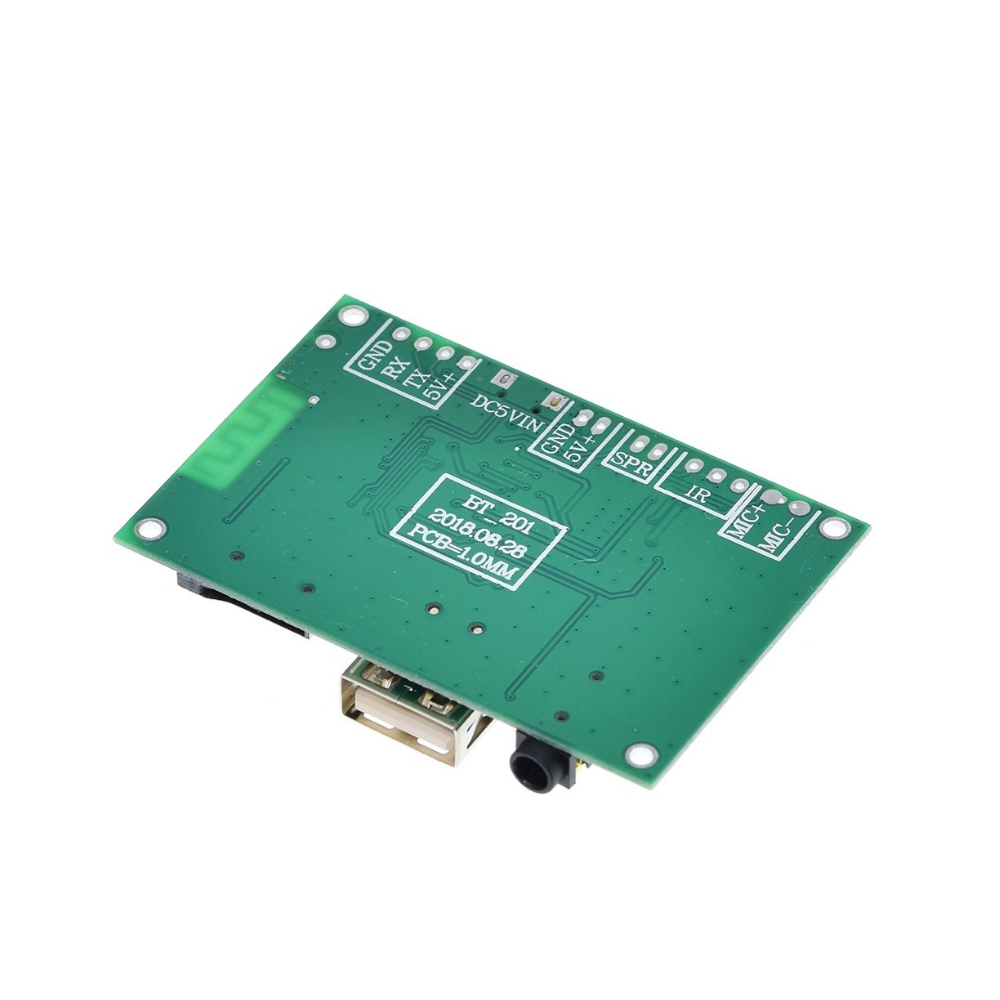 Módulo amplificador de potencia de Audio BT201, Bluetooth 5.0 Bluetooth 4 en 1