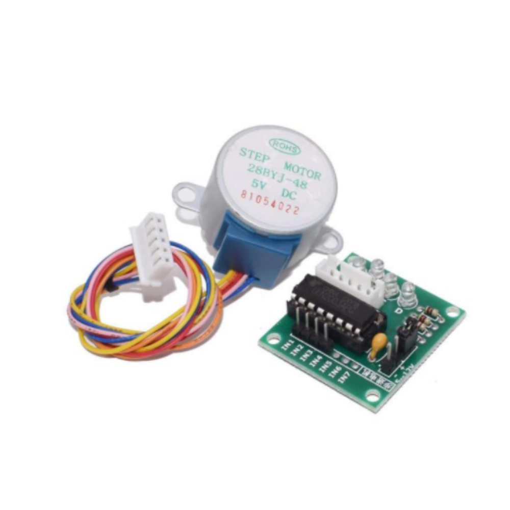 Motor paso a paso de 4 fases 28BYJ-48-5V + placa controladora ULN2003