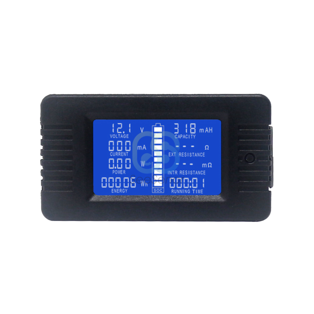 Voltímetro Amperímetro  Digital LCD 0-200V con shunt 300A