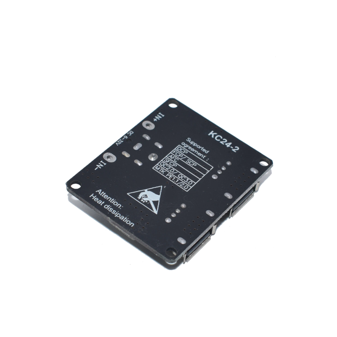 Reductor DC 6 - 32V a 5V USB Conversor Doble USB