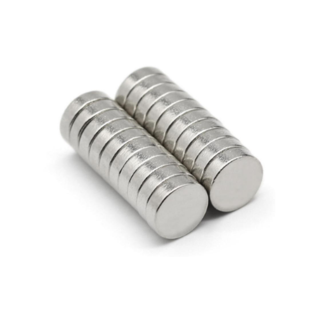 Imanes de Neodimio 10x3x3 mm pack 20 Unidades