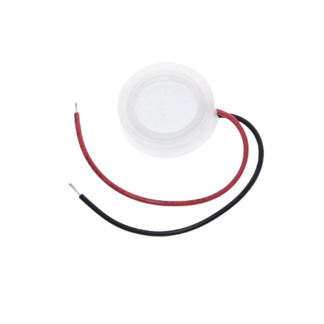 Generador de ultrasonidos 20mm 2.4Mhz de cerámica con dos cables Humificador