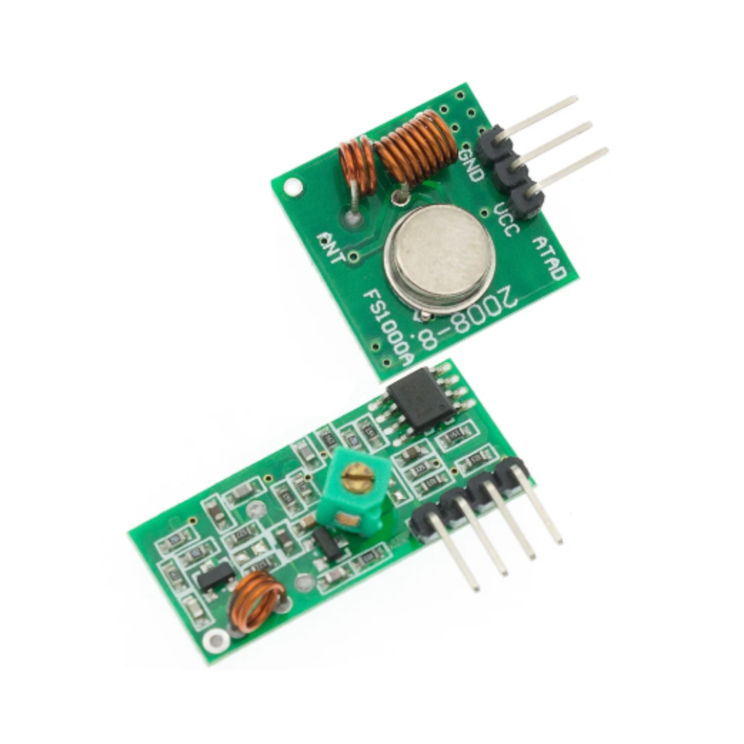 Modulo Transmisor y Receptor RF de 433 MHz