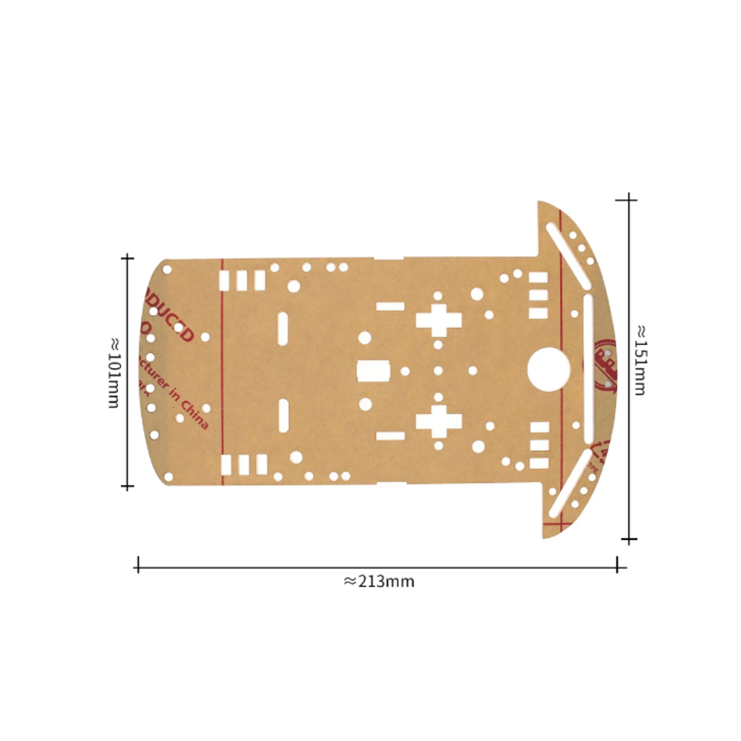 Kit Robot Carro 2WD Chasis Robótico Arduino
