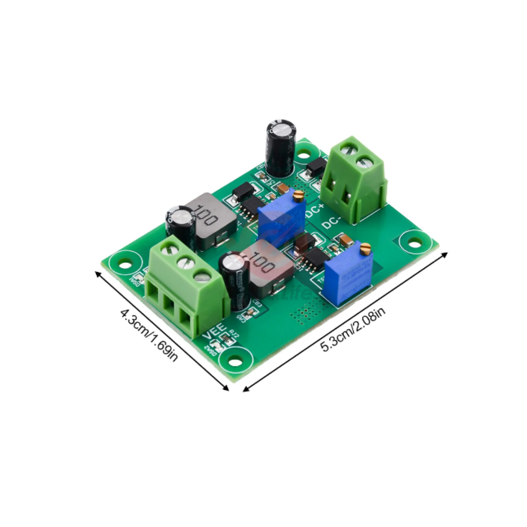 Regulador Estabilizador de Voltaje 5.5v - 35V a 1.22 - 16V Simetrico