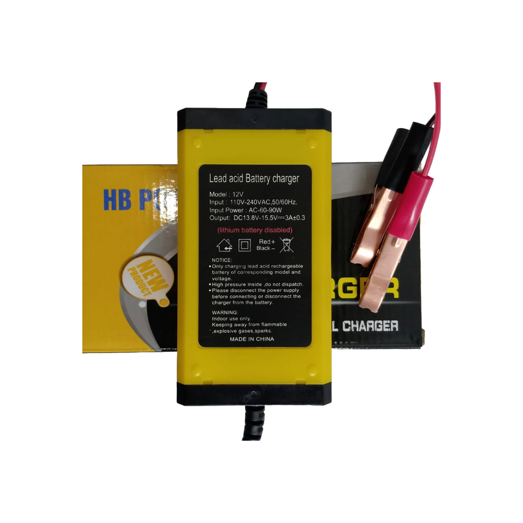 Cargador bateria plomo acido 12V 2A