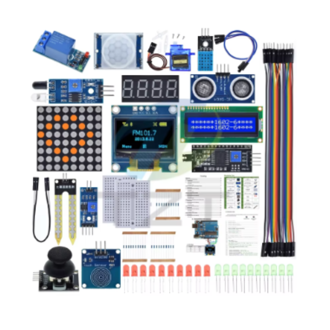Kit Arduino Aprendizaje Sensores pantalla modulos