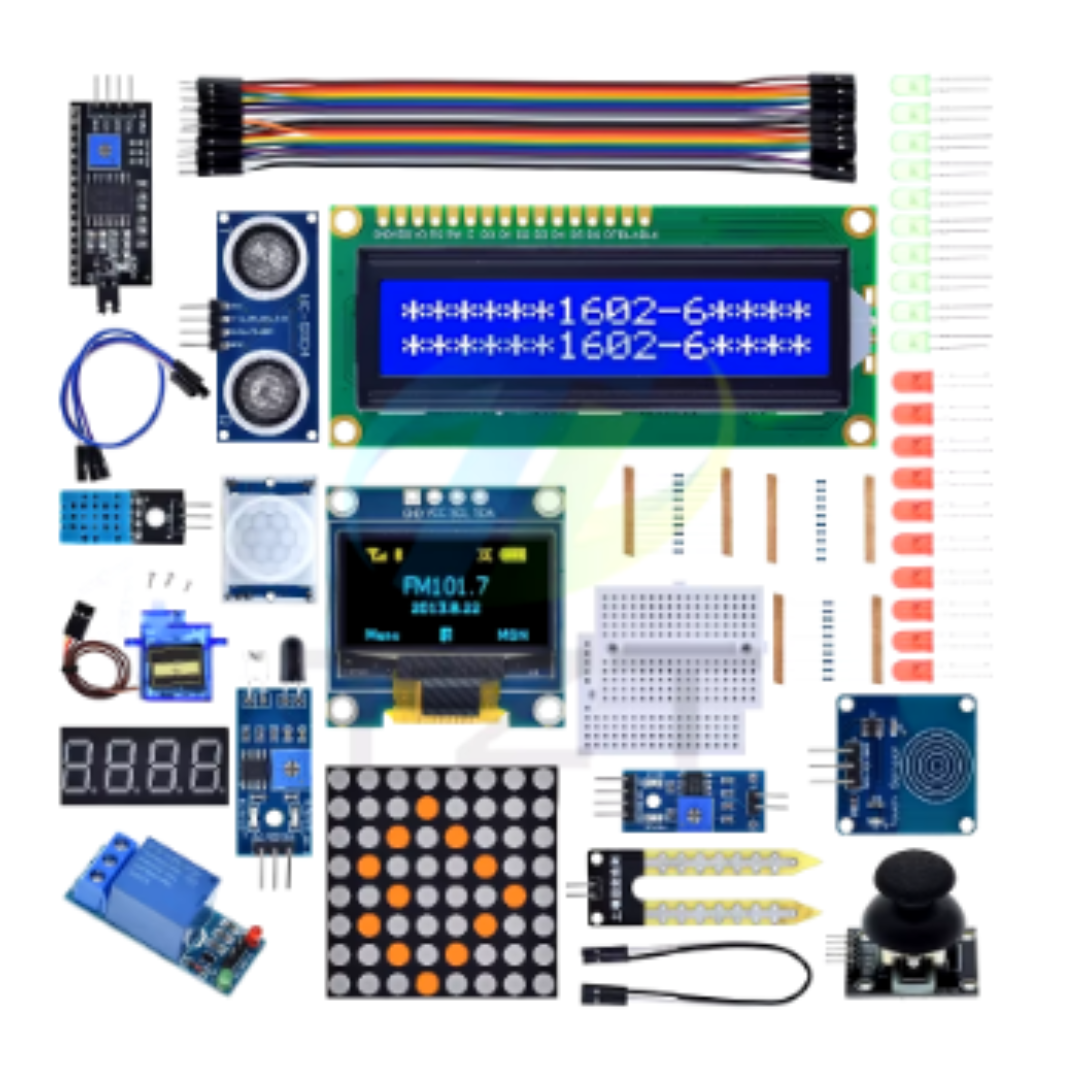 Kit Arduino Aprendizaje Sensores pantalla modulos