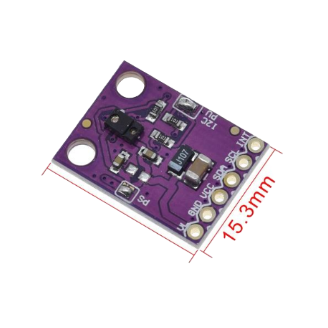 APDS-9960 Sensor de gestos, proximidad, luz ambiental (RGB) y color