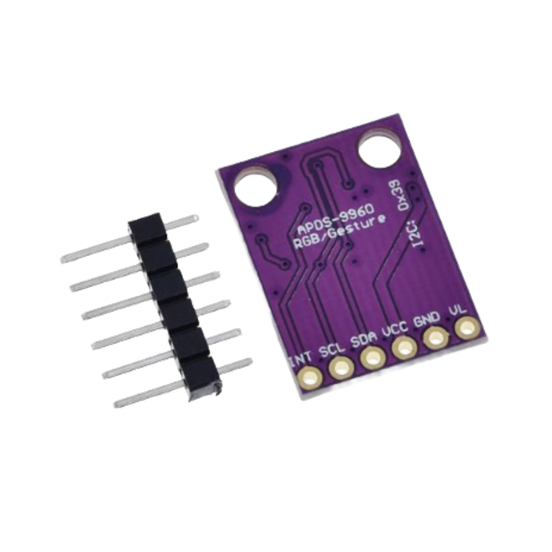 APDS-9960 Sensor de gestos, proximidad, luz ambiental (RGB) y color