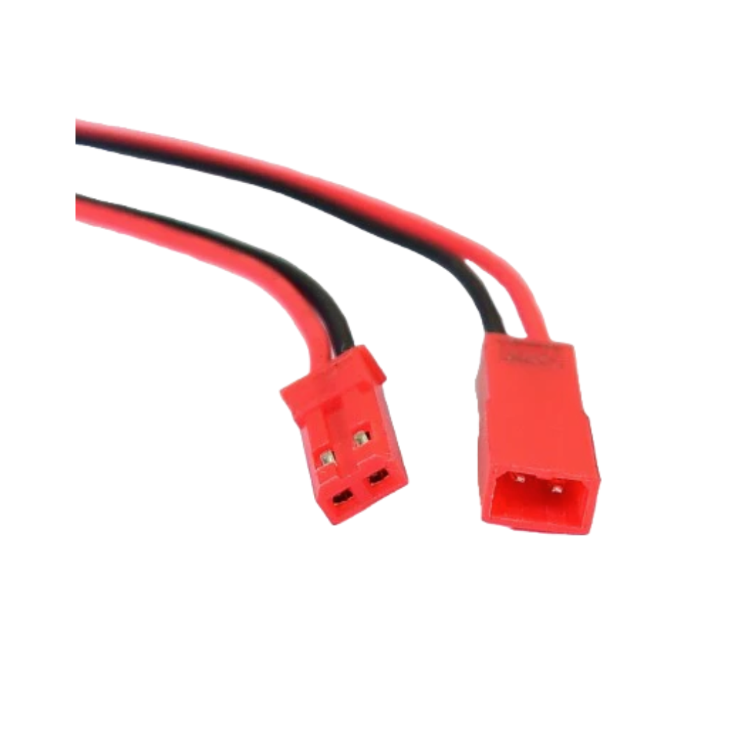 Conector Hembra - Macho JST 2 pines