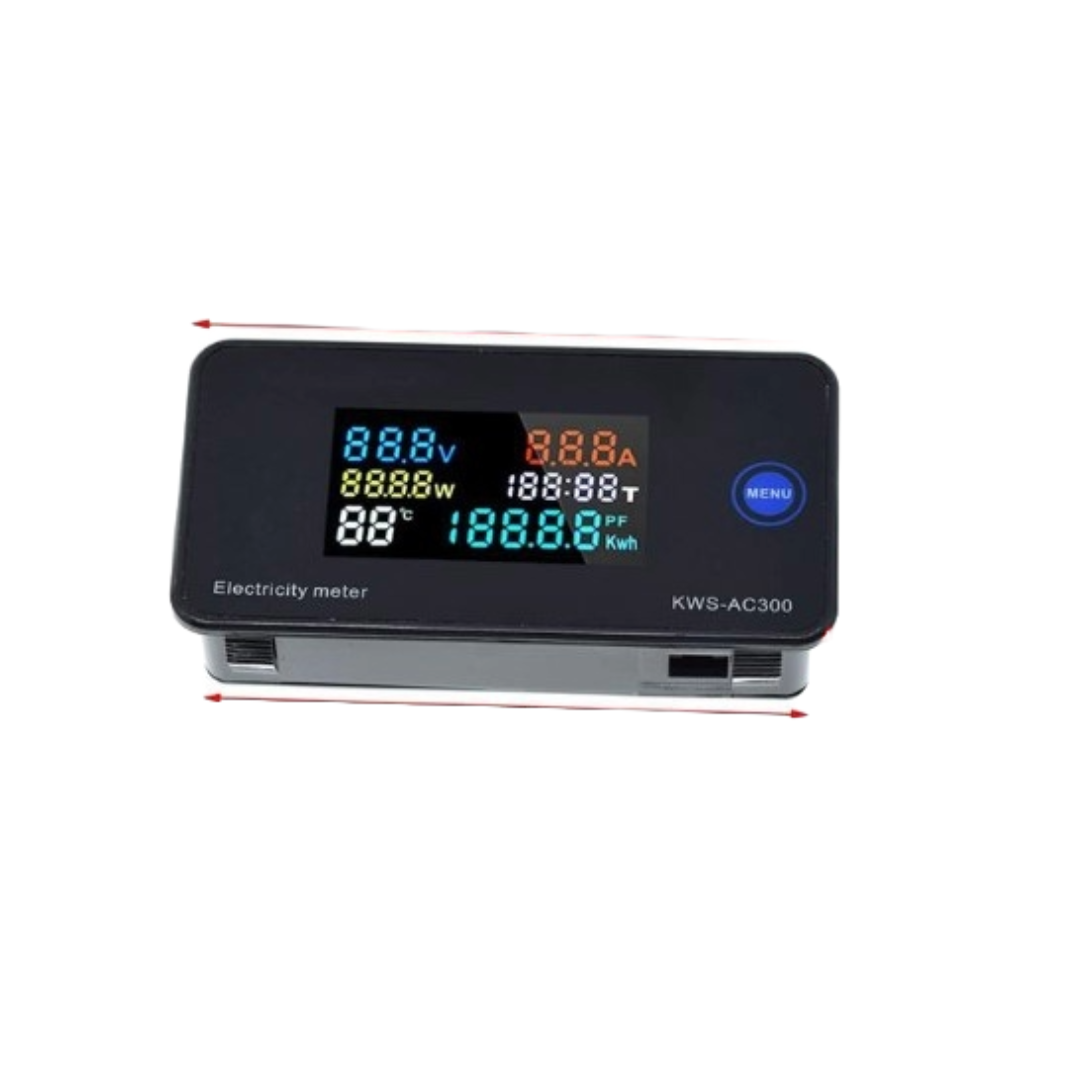 Voltimetro AC 50 - 300V 0 - 100A