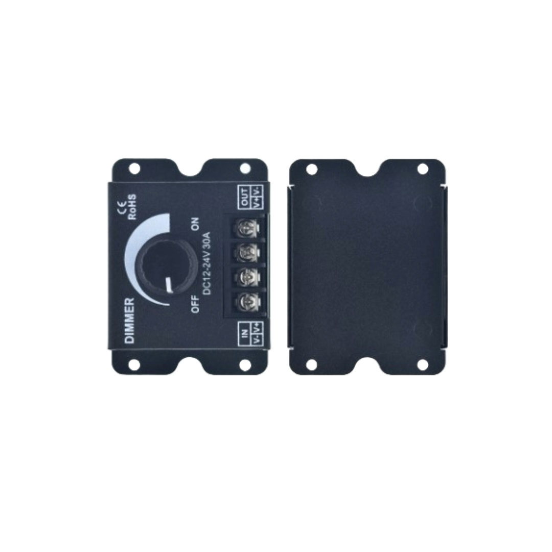 Dimmer 12V - 24V DC 30A para LED