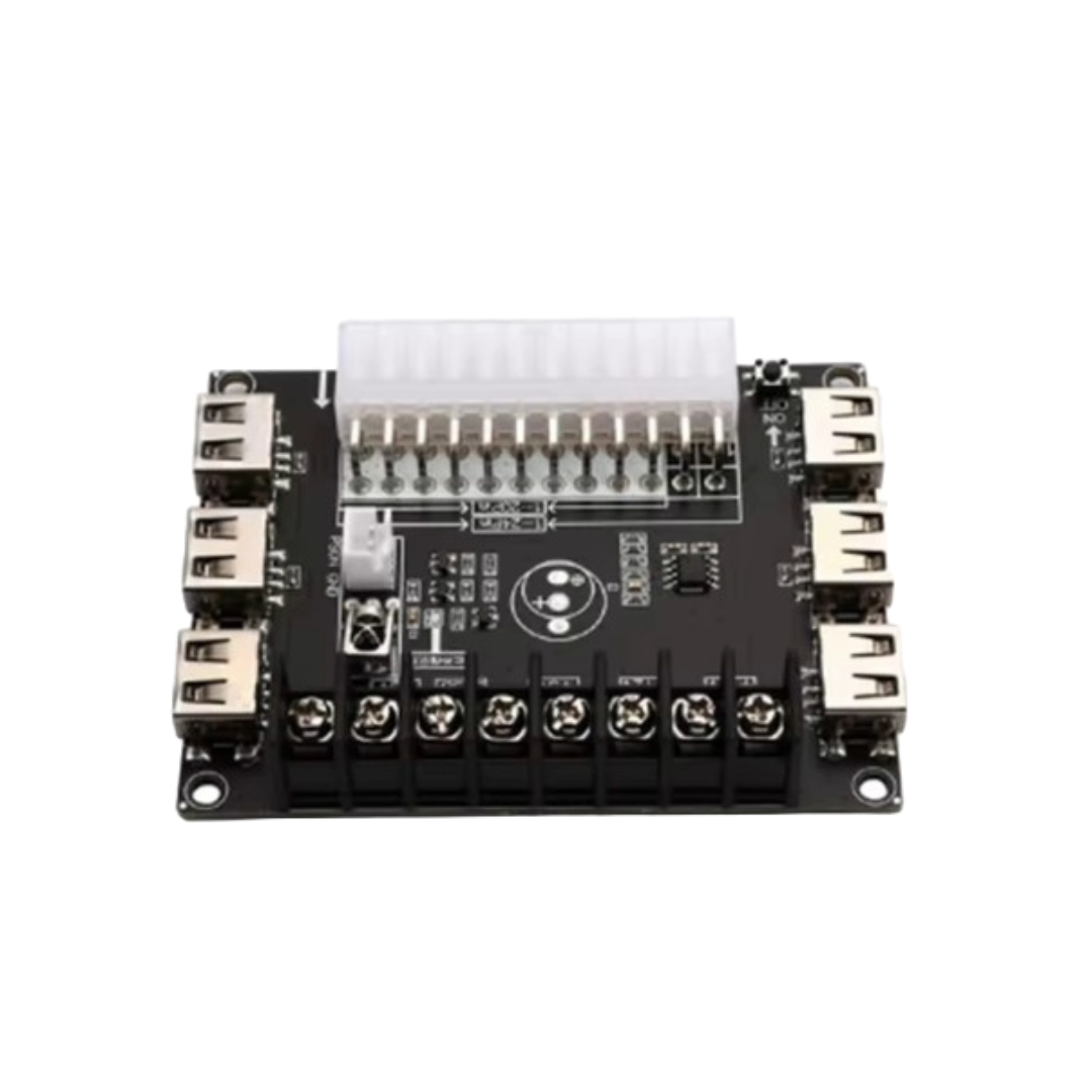 Modulo para adaptar en fuentes ATX 6 salidas USB salidas -12/12/5/3.3V