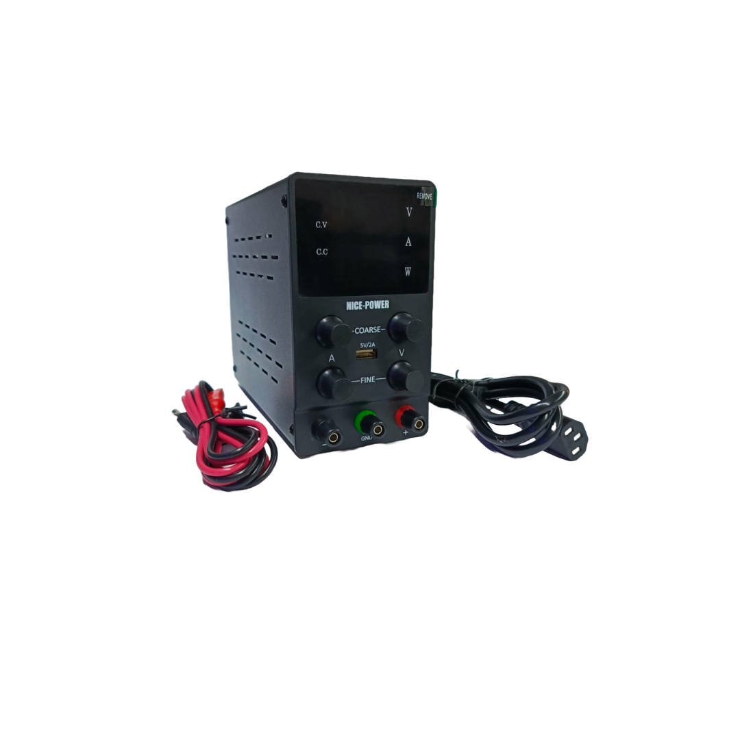 Fuente De Alimentacion Variable 0 A 30v Dc 10a Regulable