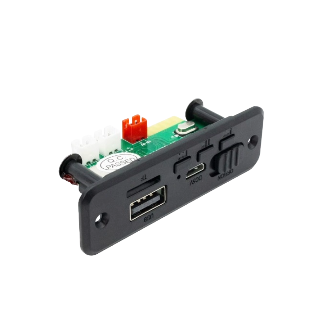 Modulo Bluetooth Mp3, Sd, Usb 2.0, Fm 5V cargador Bateria 3.7V