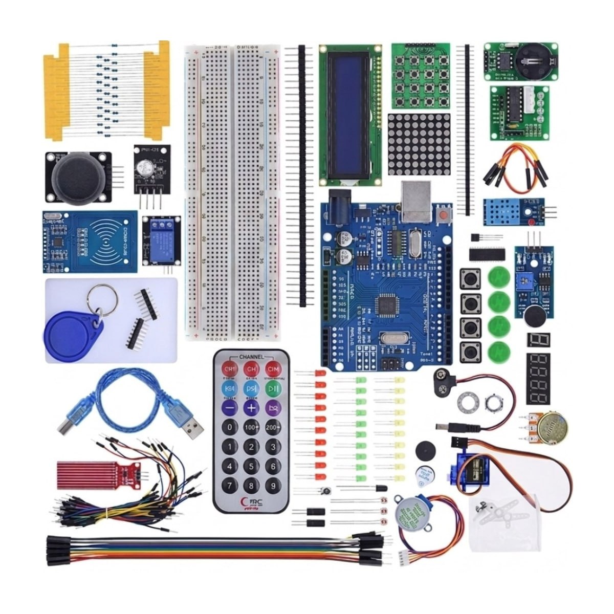 Kit Mega para Aprendizaje Arduino version Rfid
