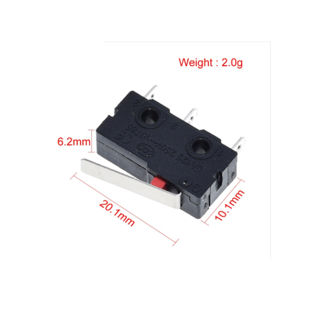 Microinterruptores KW11-3Z 5A 250V 3 Pines - Interruptor Final de Carrera