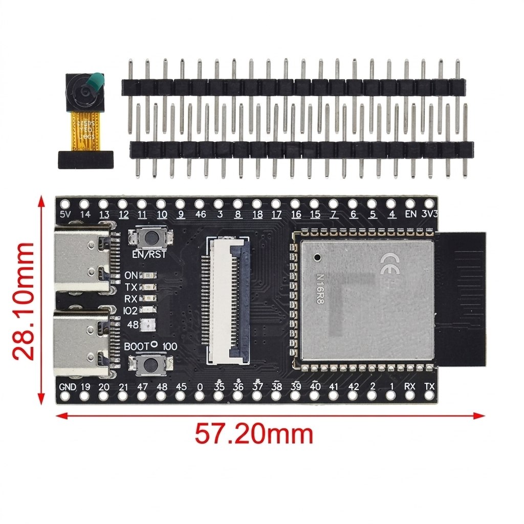 ESP32-S3 N16R8 CAM Camara OV3660