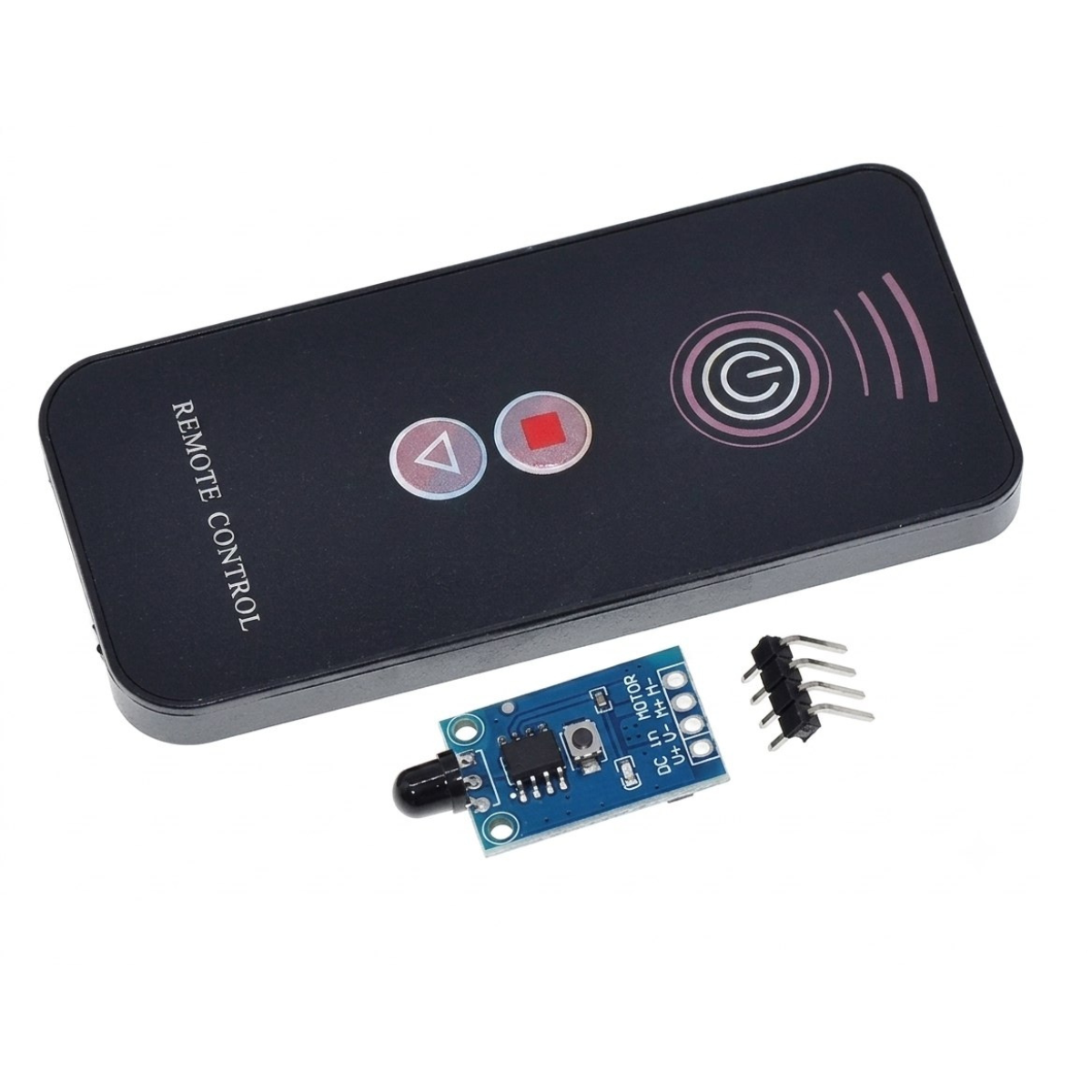 Controlador de Motor PWM DC 3V-12V con Control Remoto