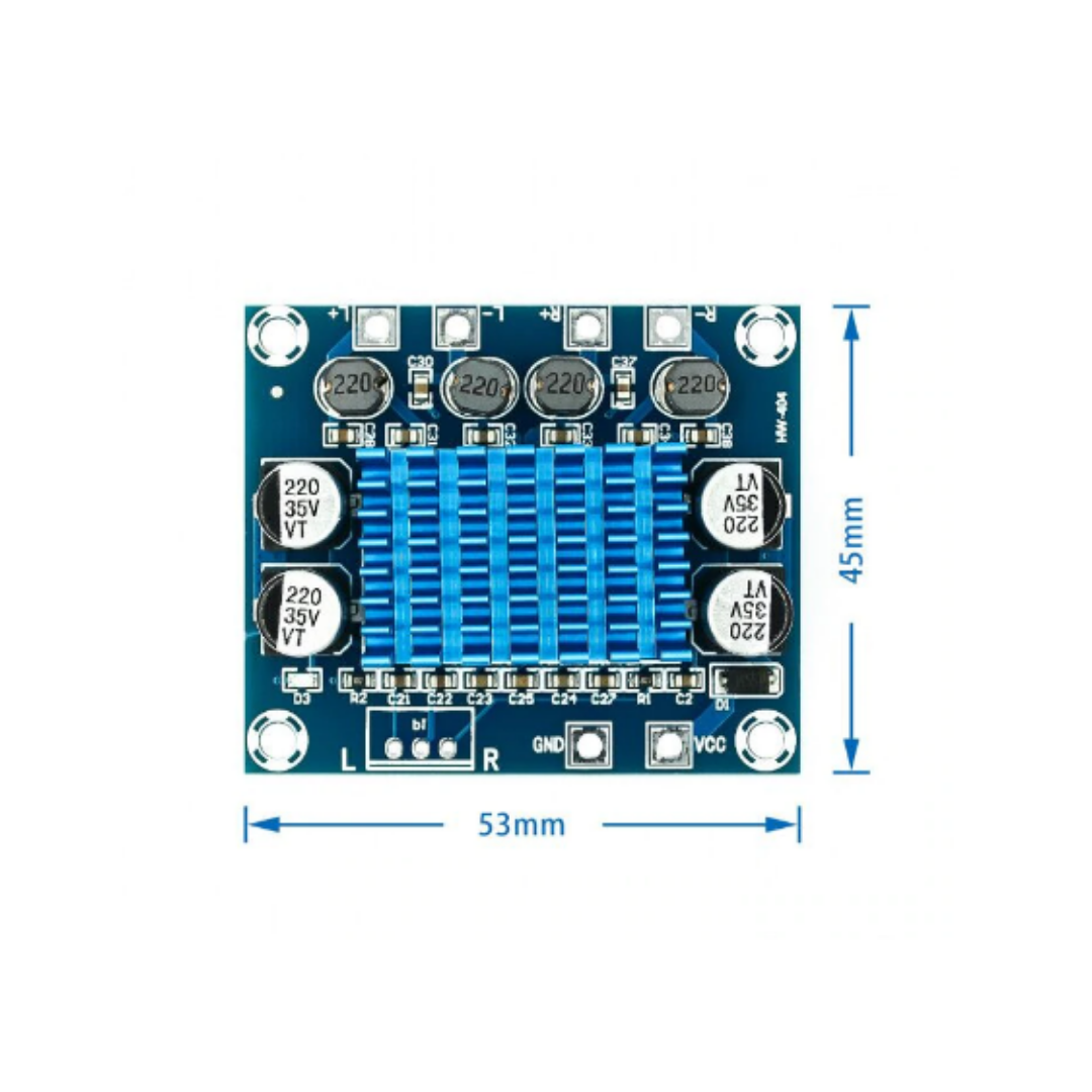 Amplificador TPA3110 30W+30W 2 Canales