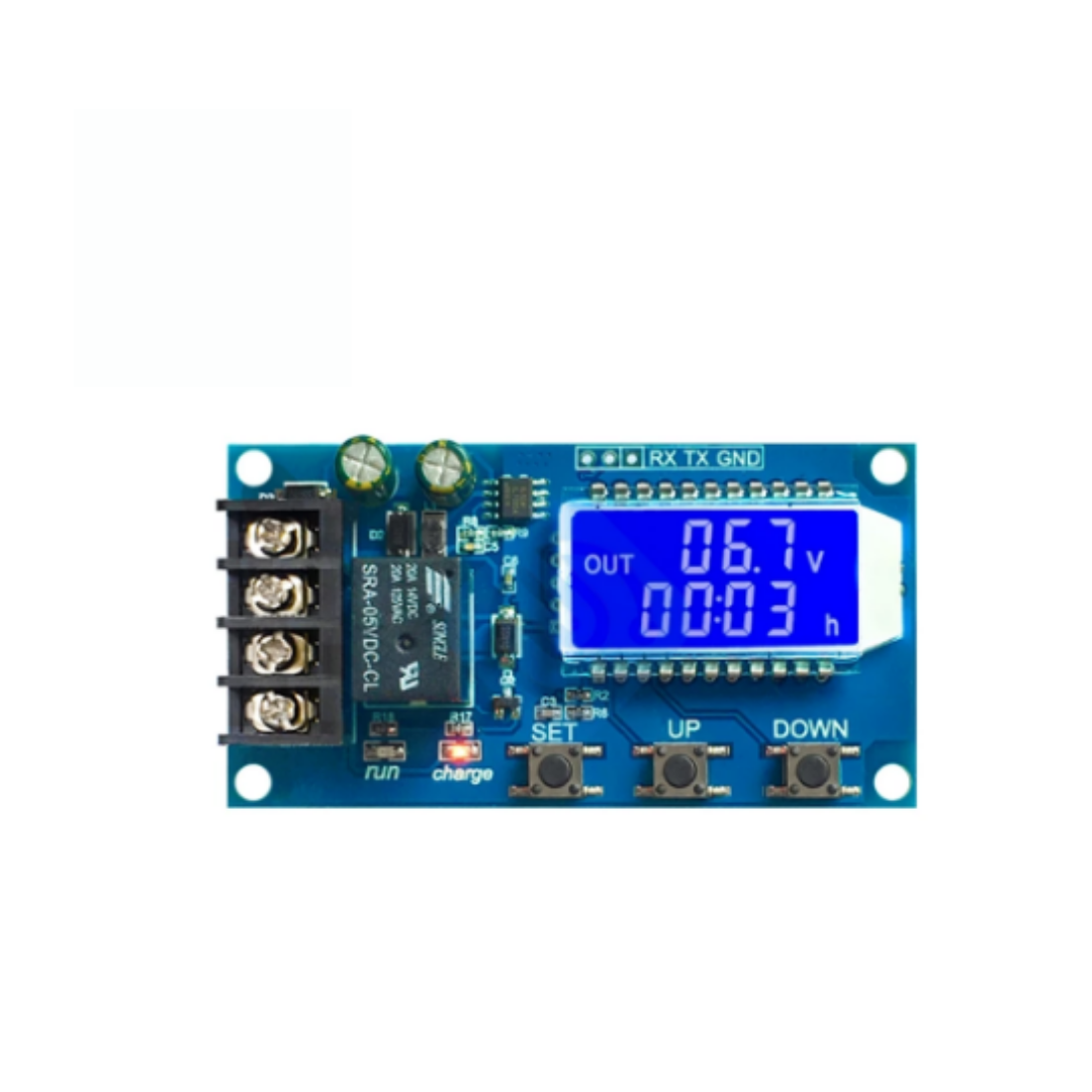 Controlador Carga De Batería Dc 6-60v 10a Con Pantalla Lcd